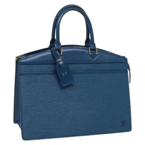 Louis Vuitton Vintage Pre-owned Laeder louis-vuitton-vskor Blue, Dam