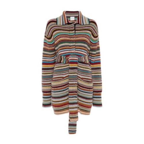 Paul Smith Multifärgad Tröja med Signatur Rand Mönster Multicolor, Dam