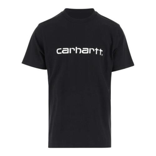 Carhartt Wip Snygga T-shirts för vardagsbruk Black, Herr