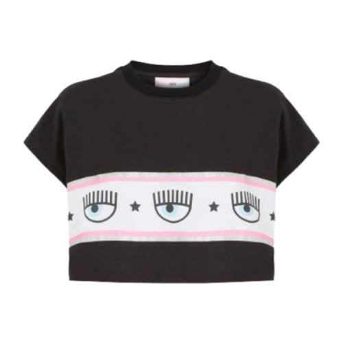 Chiara Ferragni Collection Chiara Ferragni T-shirts och Polos Black, D...