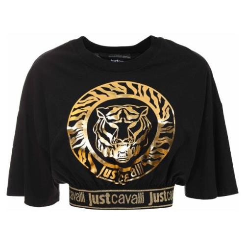 Just Cavalli T-shirts och Polos Black, Dam