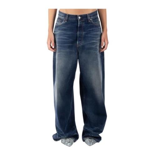 Acne Studios Blå Denim Jeans Blue, Dam