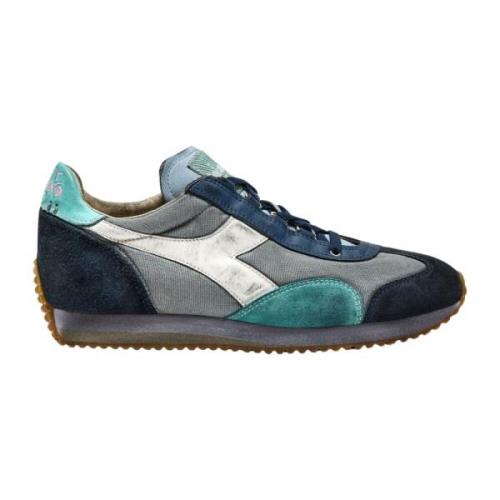 Diadora Canvas och Mocka Sneakers Multicolor, Herr