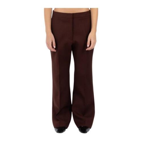 Jil Sander Bruna yllebyxor Brown, Dam