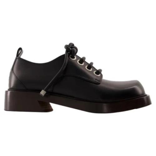 Alexander McQueen Laeder lgskor Black, Dam