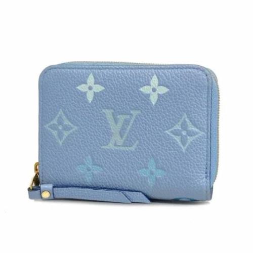 Louis Vuitton Vintage Pre-owned Tyg plnbcker Blue, Dam