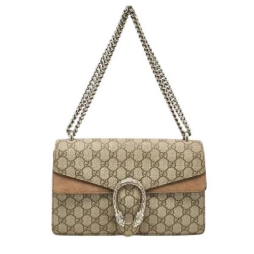 Gucci Vintage Pre-owned Mocka gucci-vskor Beige, Dam