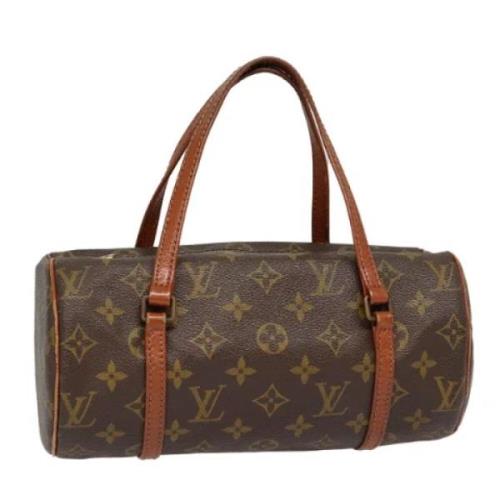 Louis Vuitton Vintage Pre-owned Canvas handvskor Brown, Dam