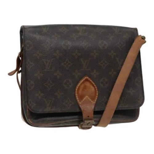 Louis Vuitton Vintage Pre-owned Canvas louis-vuitton-vskor Brown, Dam