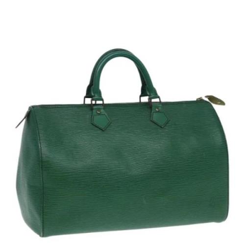 Louis Vuitton Vintage Pre-owned Laeder handvskor Green, Dam