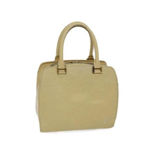 Louis Vuitton Vintage Pre-owned Laeder handvskor Beige, Dam