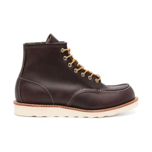 Red Wing Shoes Klassiska Läderstövlar Triple Stitch Konstruktion Red, ...