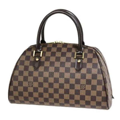 Louis Vuitton Vintage Pre-owned Canvas handvskor Brown, Dam