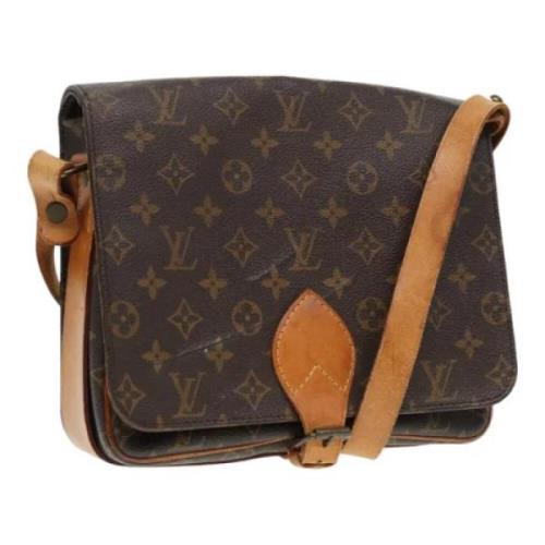 Louis Vuitton Vintage Pre-owned Canvas louis-vuitton-vskor Brown, Dam