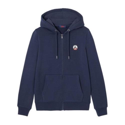 Jott Dragkedja Hoodie Oaxaca - Blå Stil Blue, Dam