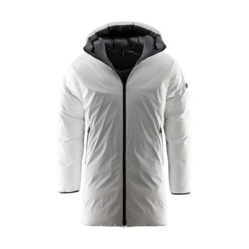 Sail Racing Vändbar Parka Vit/Grå Gray, Herr