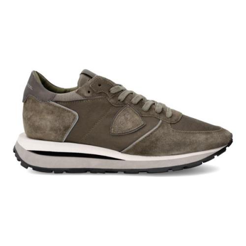 Philippe Model Sneakers Tropez Haute Running Men, Military Green, Herr