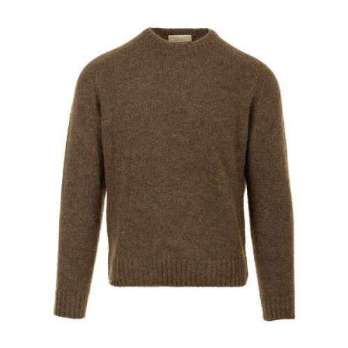 Filippo De Laurentiis Dove Grey Sweater Rund Hals Gray, Herr