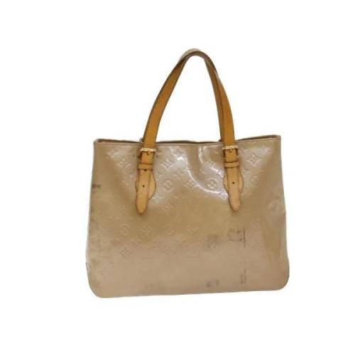 Louis Vuitton Vintage Pre-owned Laeder louis-vuitton-vskor Beige, Dam