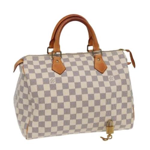 Louis Vuitton Vintage Pre-owned Canvas handvskor Beige, Dam