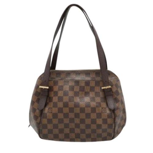 Louis Vuitton Vintage Pre-owned Canvas louis-vuitton-vskor Brown, Dam