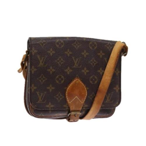 Louis Vuitton Vintage Pre-owned Canvas louis-vuitton-vskor Brown, Dam