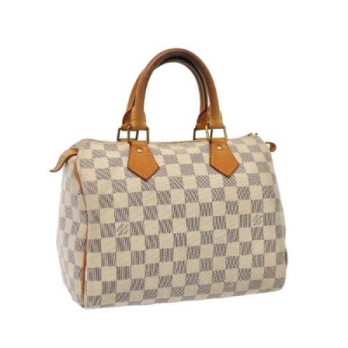 Louis Vuitton Vintage Pre-owned Canvas handvskor Beige, Dam