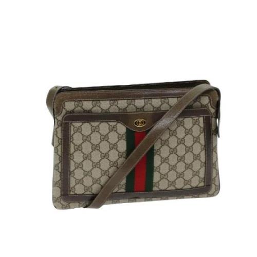 Gucci Vintage Pre-owned Tyg gucci-vskor Beige, Dam