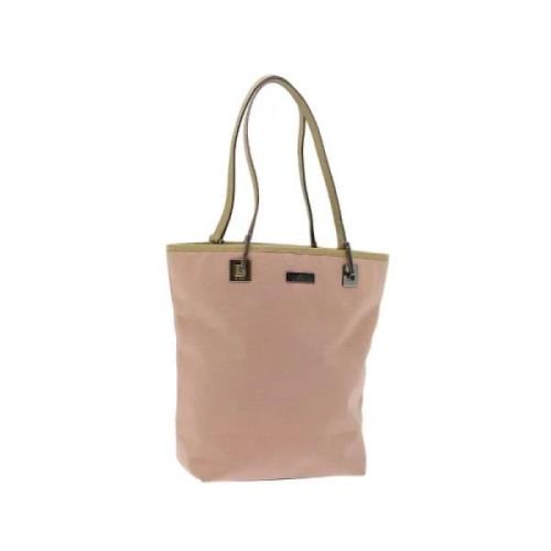 Gucci Vintage Pre-owned Canvas gucci-vskor Pink, Dam