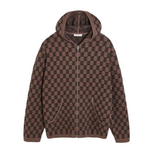 By Malene Birger Mörk Mahogny Hoodie för utomhusaktiviteter Brown, Dam