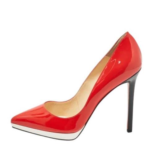 Christian Louboutin Pre-owned Pre-owned Laeder klackskor Red, Dam