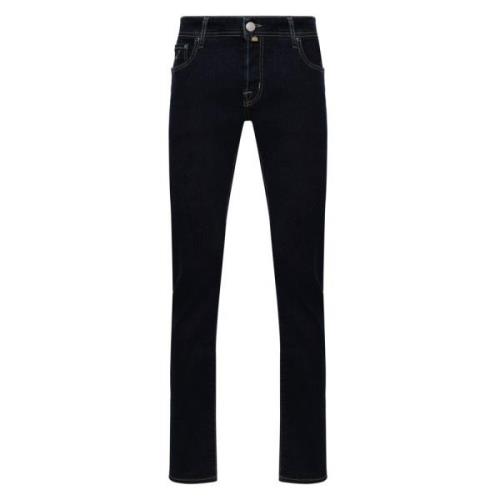 Jacob Cohën Slim Fit Mörkblå Bard Jeans Blue, Herr