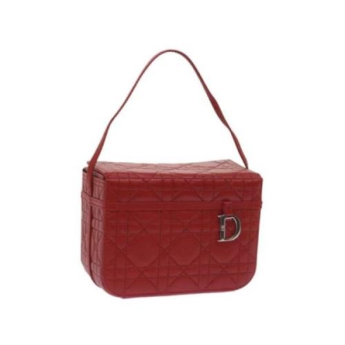 Dior Vintage Pre-owned Laeder dior-vskor Red, Dam