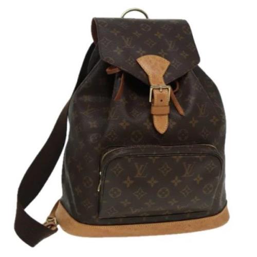 Louis Vuitton Vintage Pre-owned Canvas ryggsckar Brown, Dam