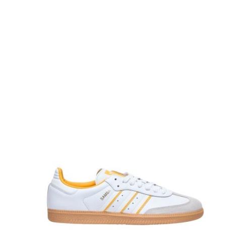 Adidas Suede Panel Sneakers White, Herr