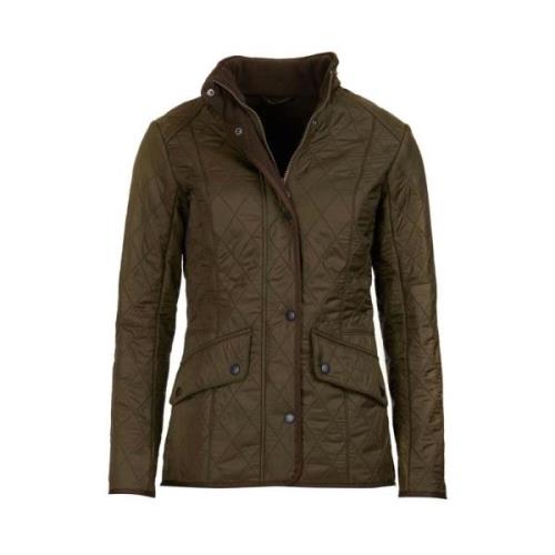 Barbour Polarquilt jacka i grön Green, Dam