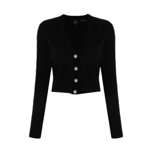 Pinko Stilren Stickad Topp Black, Dam