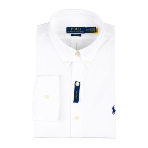 Ralph Lauren Skjortor Vit White, Herr