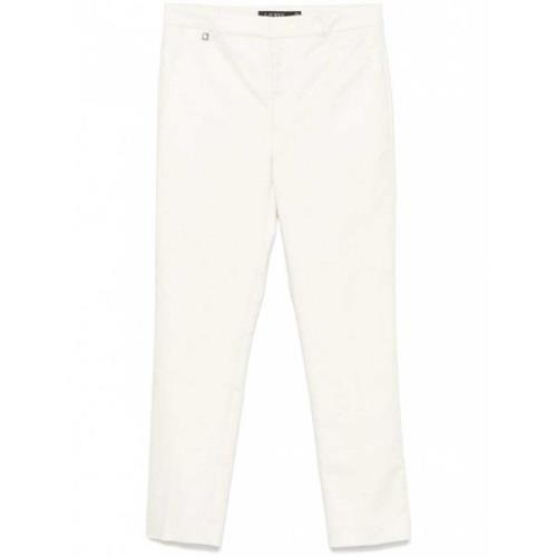 Ralph Lauren Lakythia Slim LEG Pant Beige, Dam