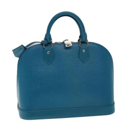 Louis Vuitton Vintage Pre-owned Laeder louis-vuitton-vskor Blue, Dam