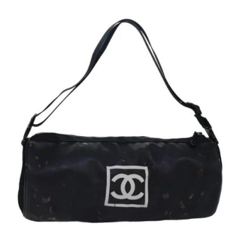 Chanel Vintage Pre-owned Tyg chanel-vskor Black, Dam