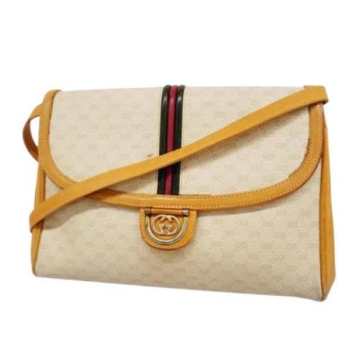 Gucci Vintage Pre-owned Tyg gucci-vskor Beige, Dam