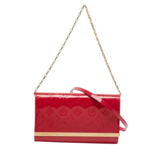 Louis Vuitton Vintage Pre-owned Laeder kuvertvskor Red, Dam