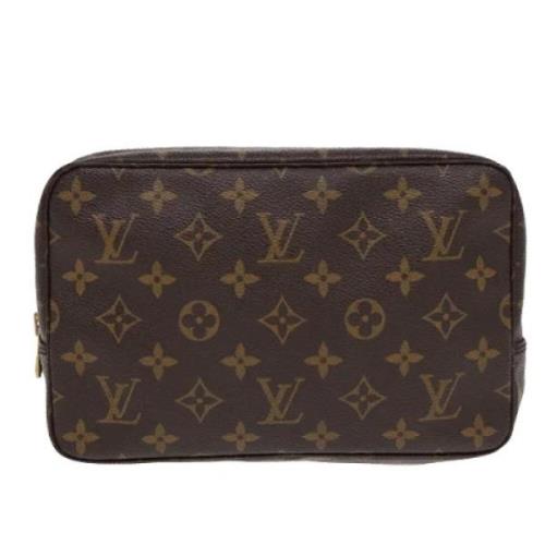 Louis Vuitton Vintage Pre-owned Canvas kuvertvskor Brown, Dam