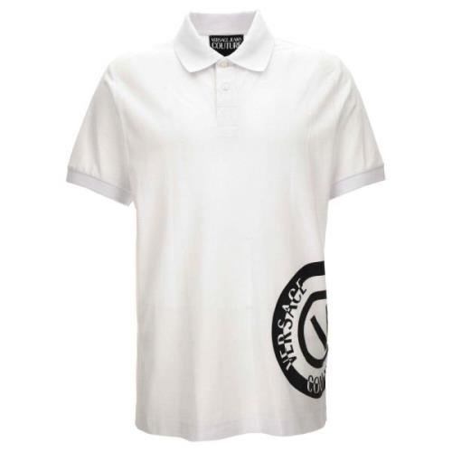 Versace Jeans Couture T-shirts och Polos White, Herr