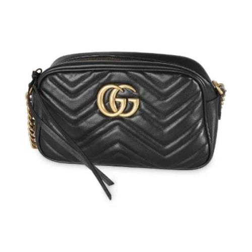 Gucci Vintage Pre-owned Laeder gucci-vskor Black, Dam