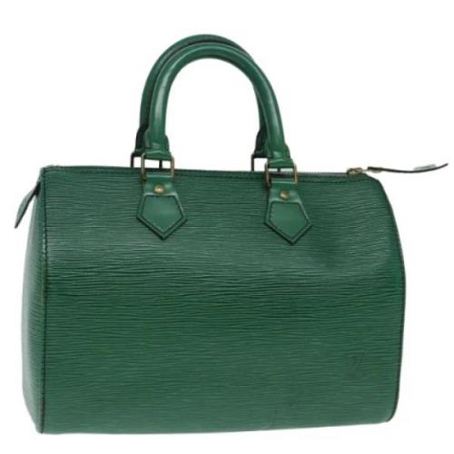 Louis Vuitton Vintage Pre-owned Laeder handvskor Green, Dam