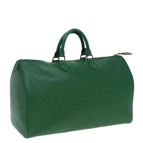 Louis Vuitton Vintage Pre-owned Laeder handvskor Green, Dam