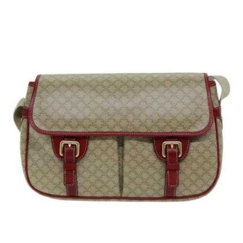 Celine Vintage Pre-owned Canvas celine-vskor Beige, Dam