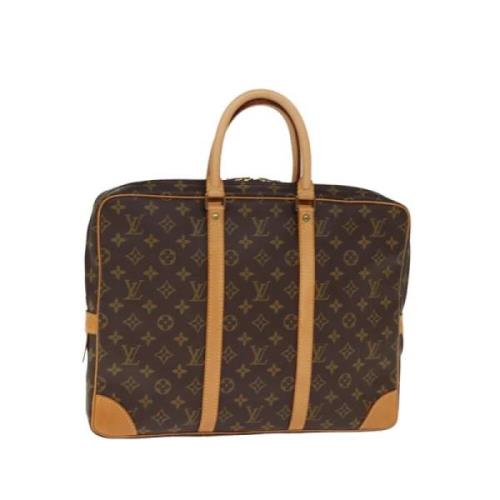 Louis Vuitton Vintage Pre-owned Canvas louis-vuitton-vskor Brown, Dam